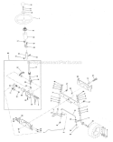 Page D Diagram and Parts List for WE12542D  Weed Eater Lawn Tractor